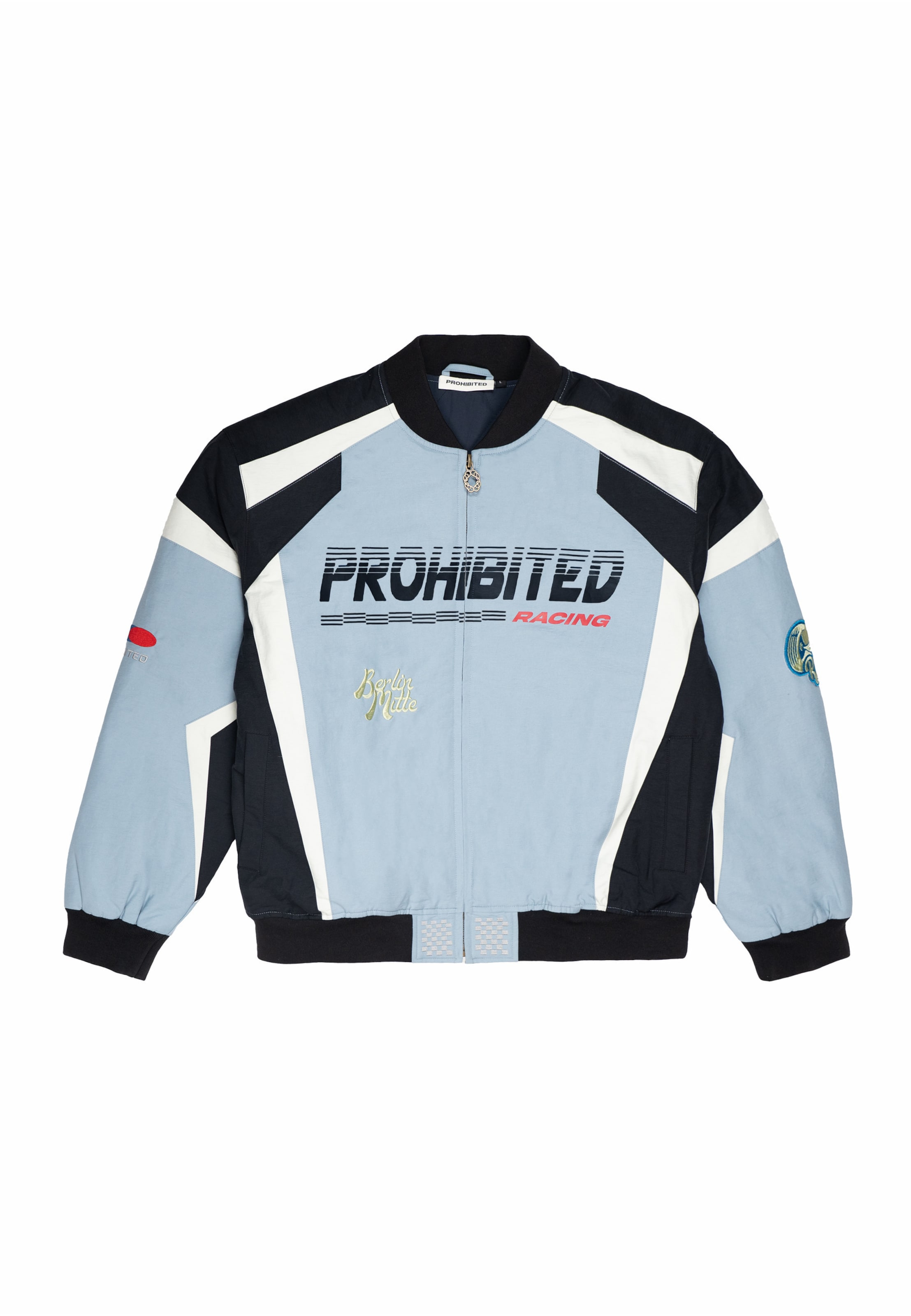 Prohibited Jacke 'Hyperlane' in Blau: Vorderseite