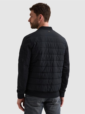 PME Legend Tussenjas 'Hybrid jacket with zipper closure and flight pocket' in Blauw