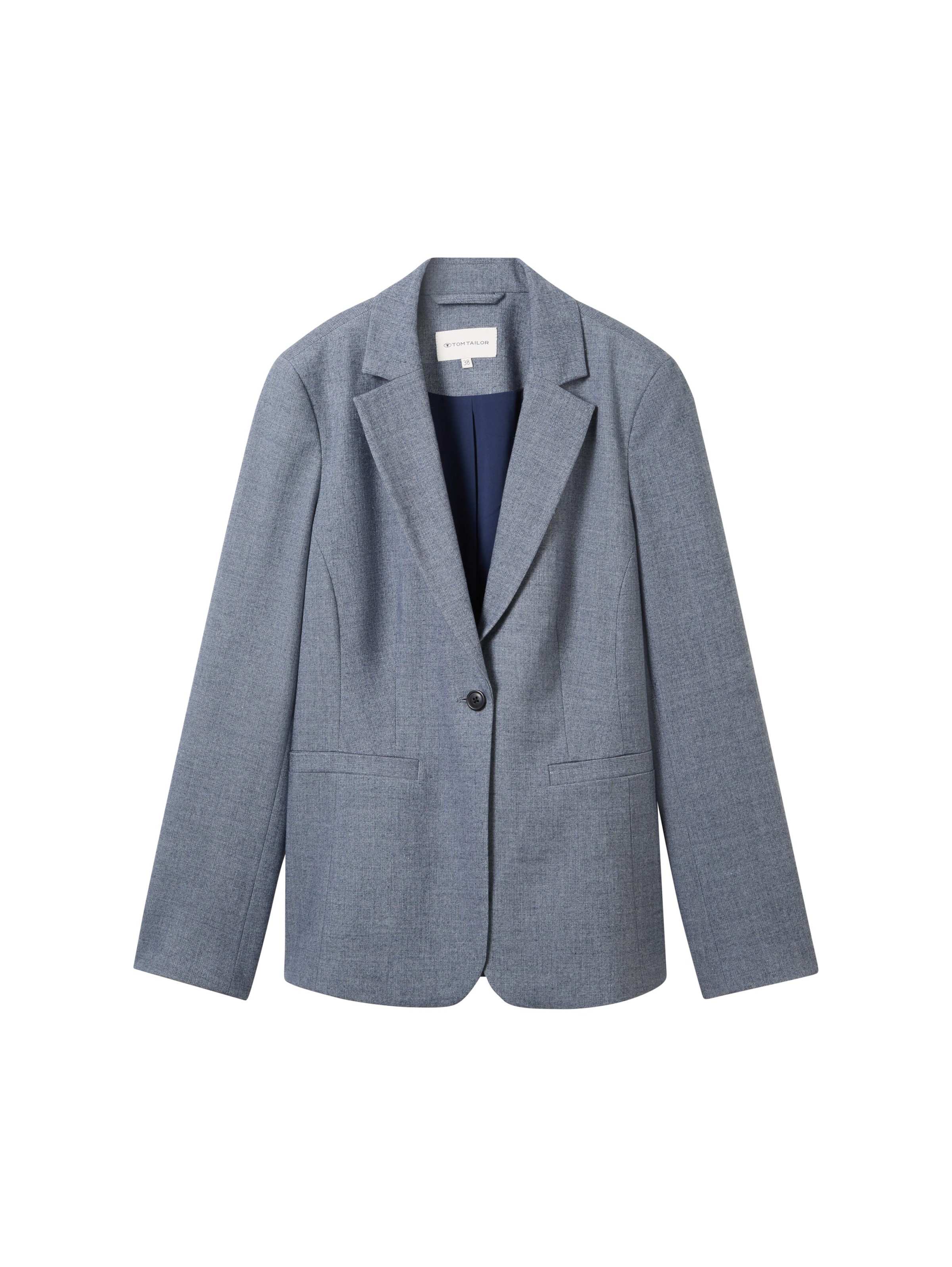 TOM TAILOR Blazer in Blau: Vorderseite