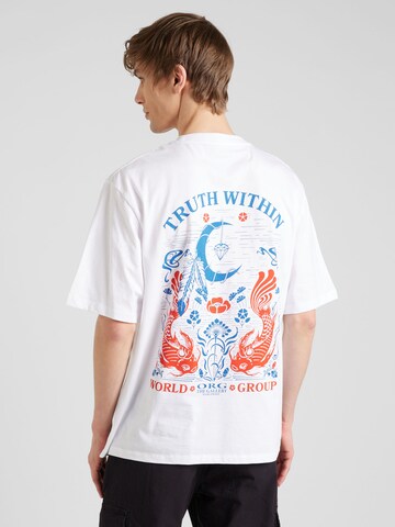 JACK & JONES - Camisa 'JORTRUTH' em branco: frente