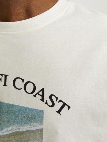 JACK & JONES T-Shirt 'Ocean Club' in Weiß