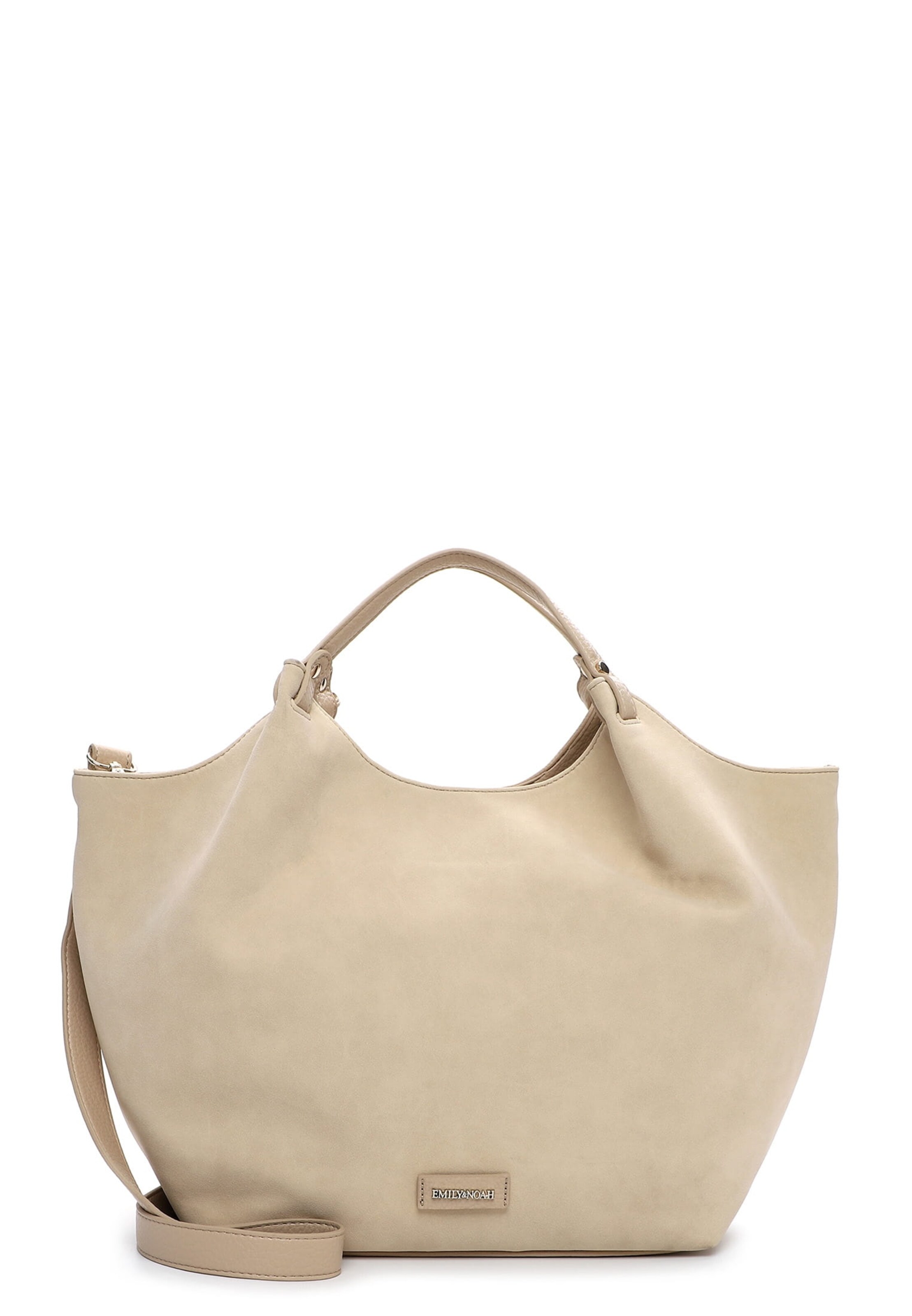 Emily & Noah Shopper 'Jeanna' in Beige: Vorderseite