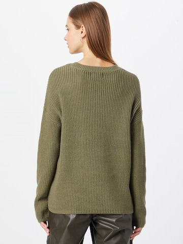 PIECES Sweater 'Karie' in Green