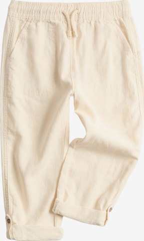 Marks & Spencer Loosefit Broek in Beige: voorkant