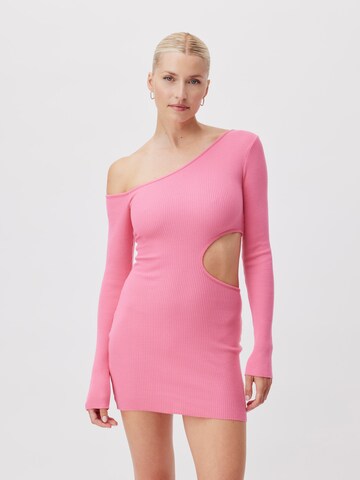 LeGer by Lena Gercke - Vestido de punto 'Philippa' en rosa: frente