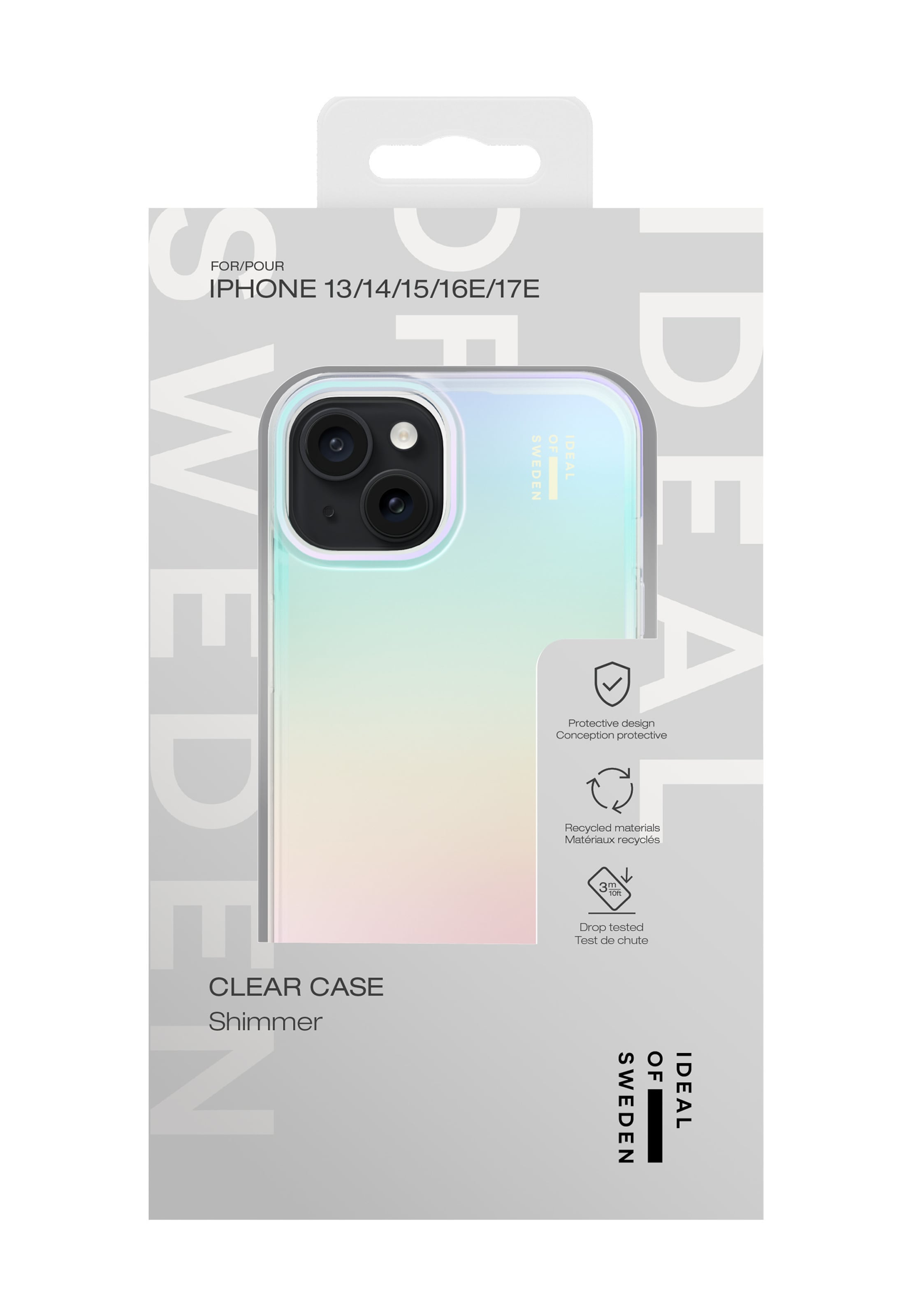 Protection pour Smartphone 'iPhone 13/14/15/16E' iDeal of Sweden en mélange de couleurs