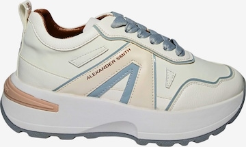 Alexander Smith - Zapatillas deportivas bajas en blanco: frente