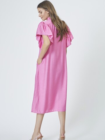Robe 'Hera' co'couture en rose