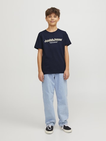 Jack & Jones Junior T-Shirt 'LAKEWOOD' in Blau