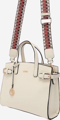 L.CREDI Handbag 'Isante' in White: front