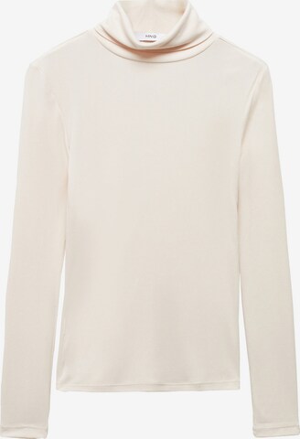 T-shirt 'ALPHA' MANGO en blanc : devant