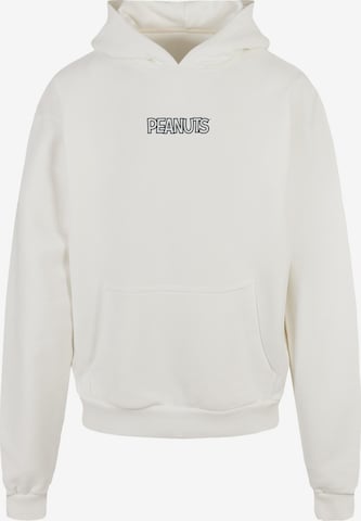 Merchcode Sweatshirt 'Peanuts' in Wit: voorkant