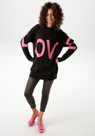 Aniston CASUAL Sweater in Black