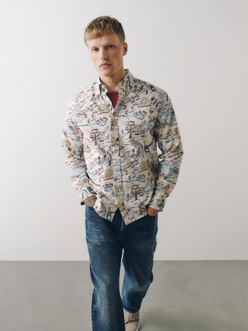 Next - Ajuste regular Camisa en blanco
