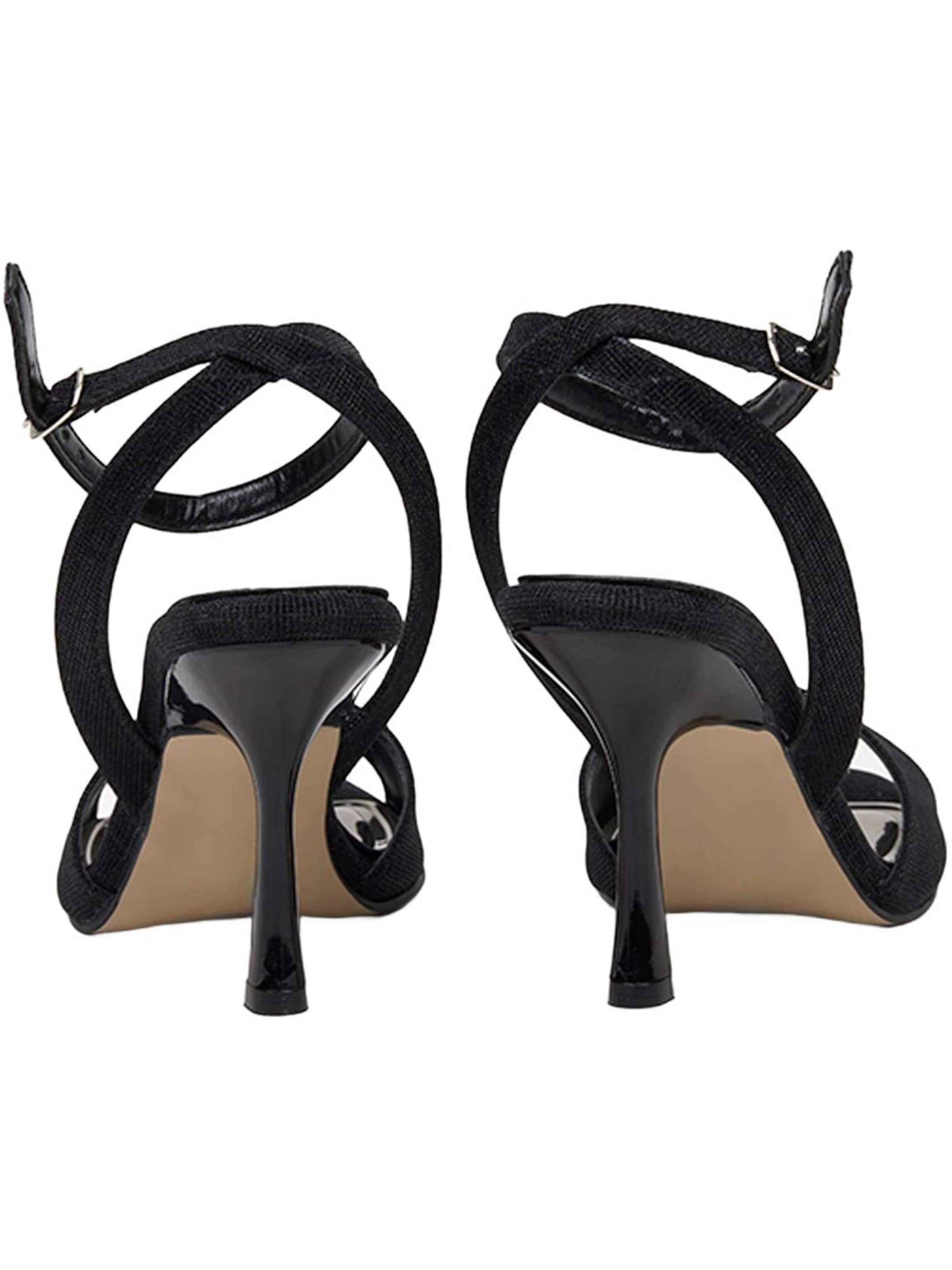 Desa Strap Sandals 'Pumps' in Black
