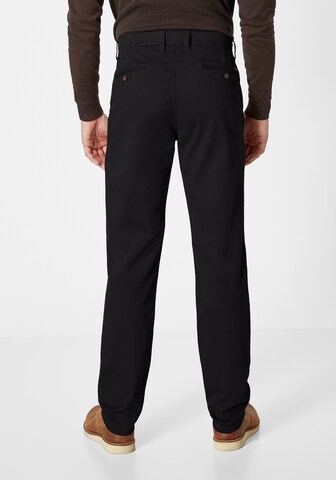 REDPOINT Regular Chinohose in Schwarz