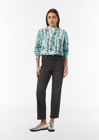 Chemisier comma casual identity en vert
