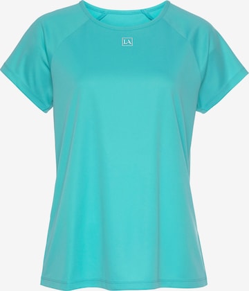 T-shirt fonctionnel LASCANA ACTIVE en bleu : devant