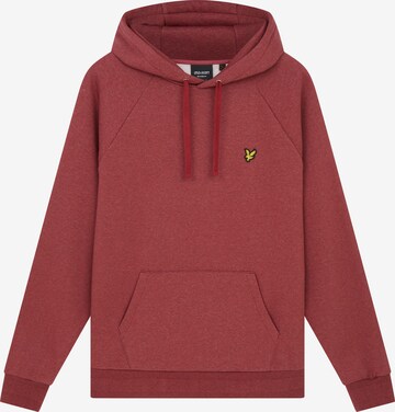 Lyle & Scott Sweatshirt in Rood: voorkant