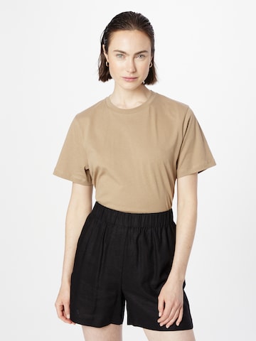 modström Shirt 'Cadak' in Beige: voorkant