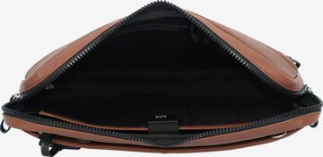 Burkely Laptoptasche 'Bold' in Braun