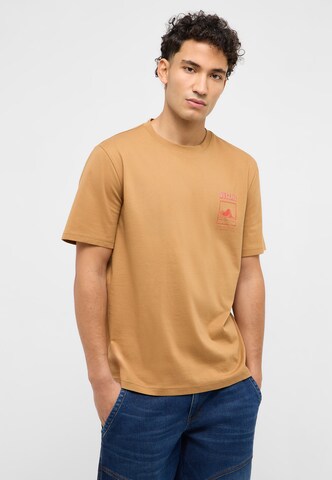 MUSTANG Shirt in Brown: front