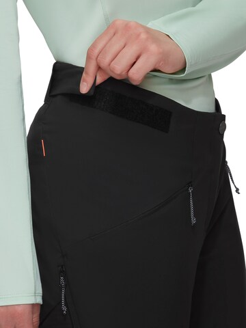 MAMMUT Regular Outdoorhose  ‘Aenergy Hybrid’ in Schwarz