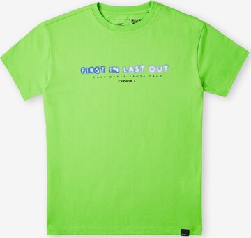 O'NEILL - Camiseta en verde: frente