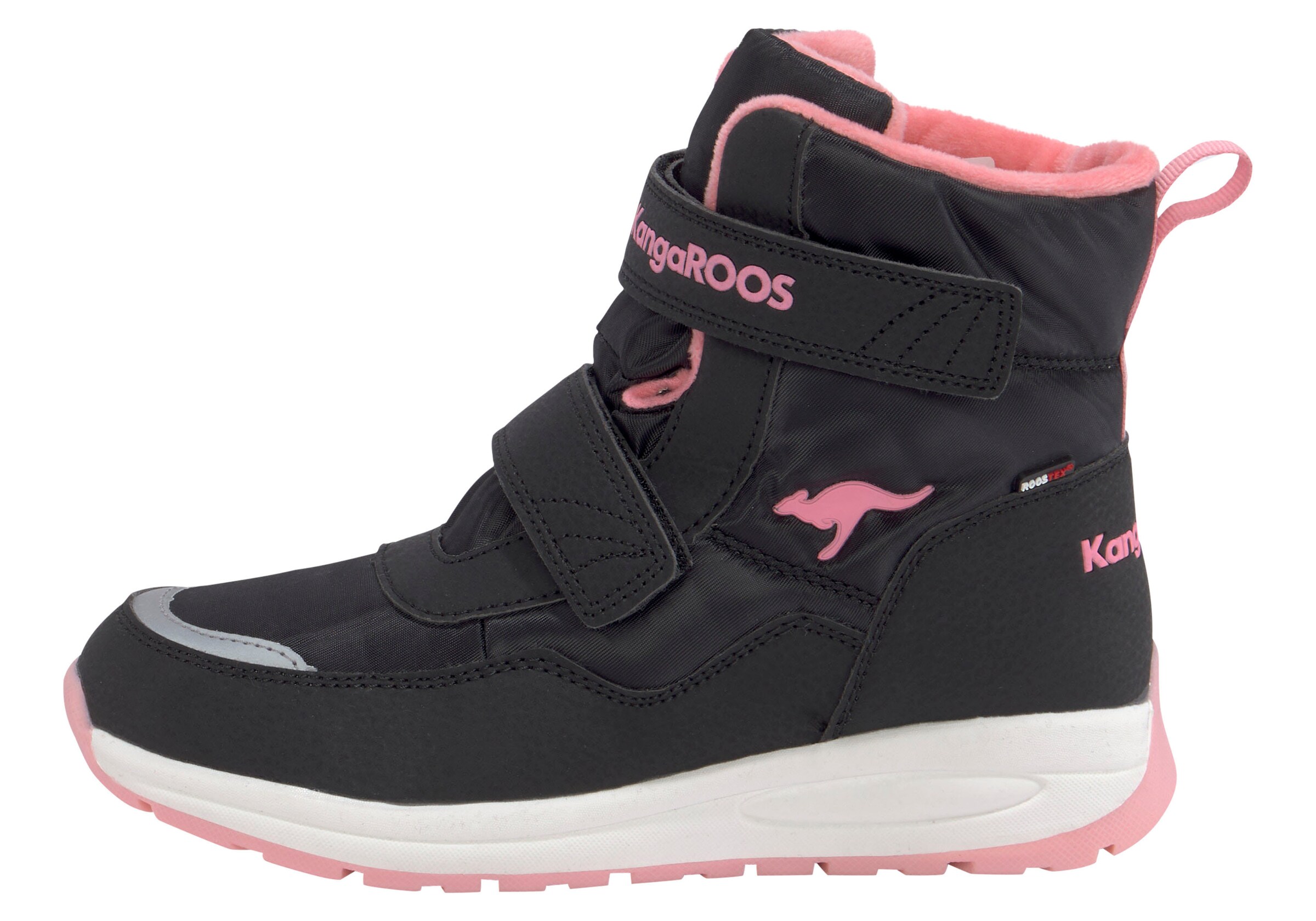 KangaROOS Snowboots in Schwarz