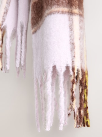 self. Oversized Scarf in Purple