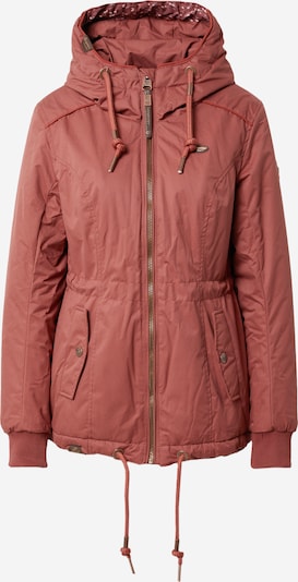 Ragwear Parka mi-saison 'DANKA' en rouge pastel, Vue avec produit