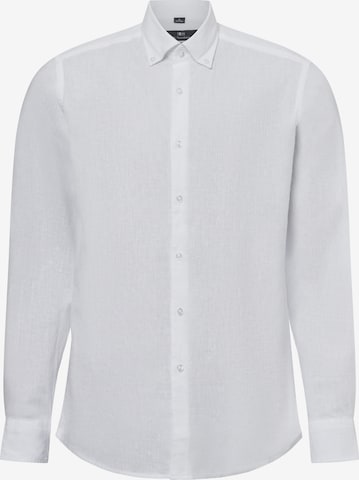 Nils Sundström Button Up Shirt ' ' in White: front