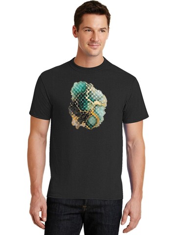 HUSKSWARE Shirt 'Grafik'‌‌‌‌‌‌‌‌‌‌ in Schwarz: Vorderseite