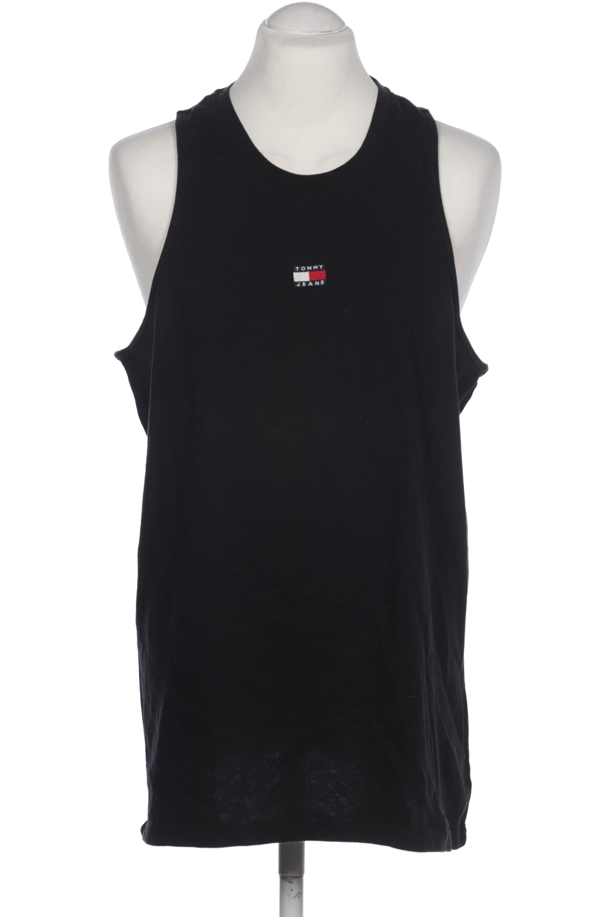 Tommy Jeans T-Shirt L in Schwarz: Vorderseite