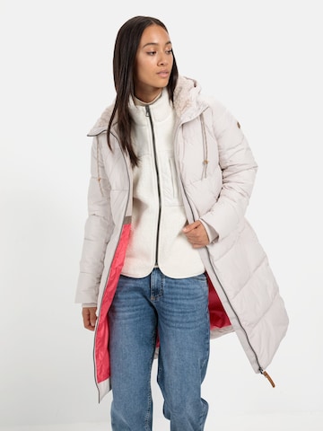 CAMEL ACTIVE Winter Coat in White: front