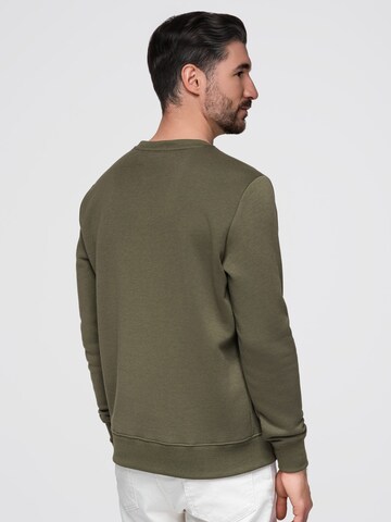 Ombre Sweatshirt i grön