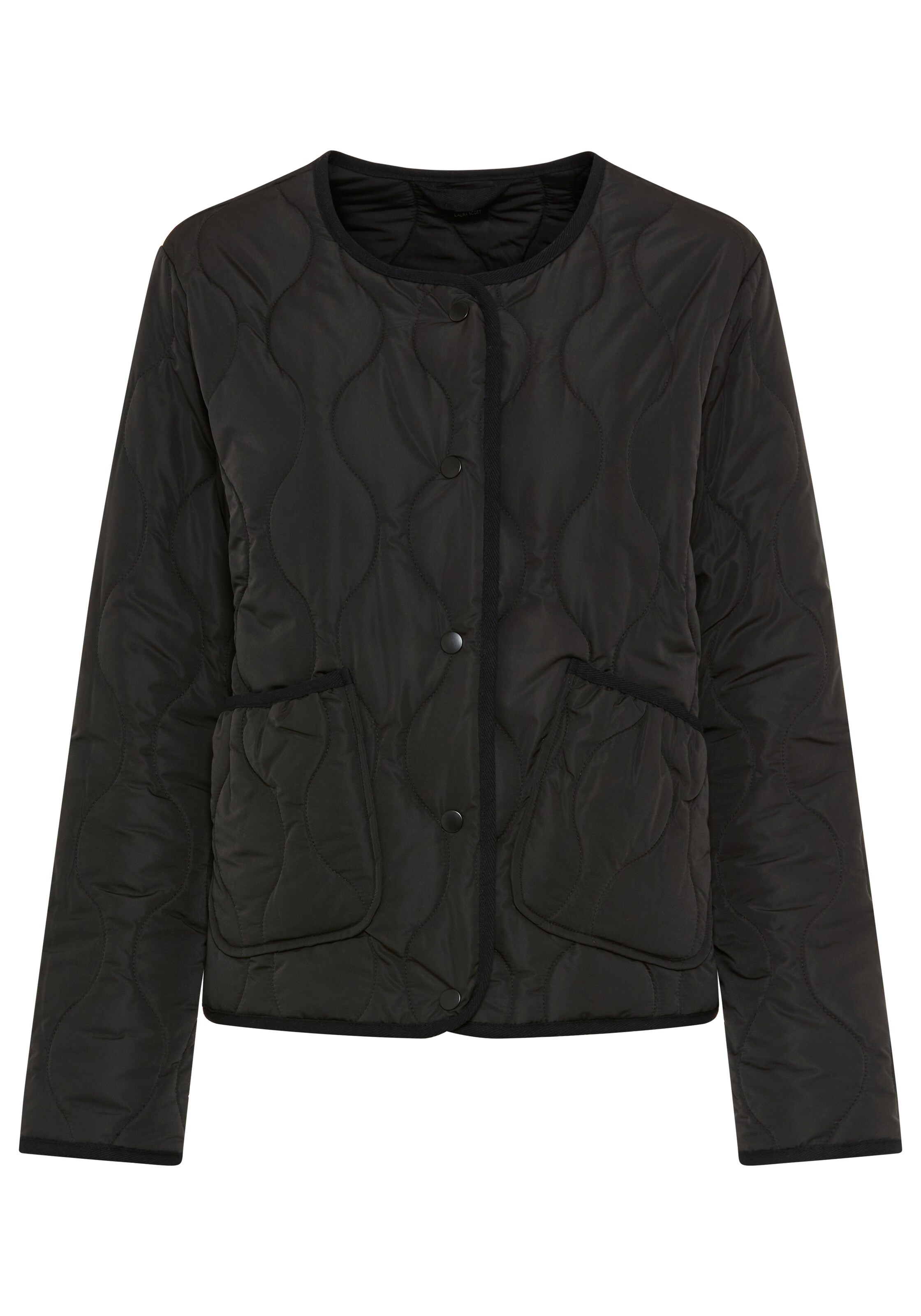 LAURA SCOTT Jacke in Schwarz: Vorderseite