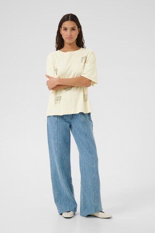 KAREN BY SIMONSEN Bluse i hvid