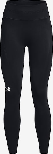 UNDER ARMOUR Workout Pants ' Train Seamless ' in Black / White, Item view