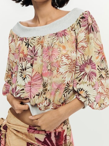Desigual Blúzka - Zmiešané farby