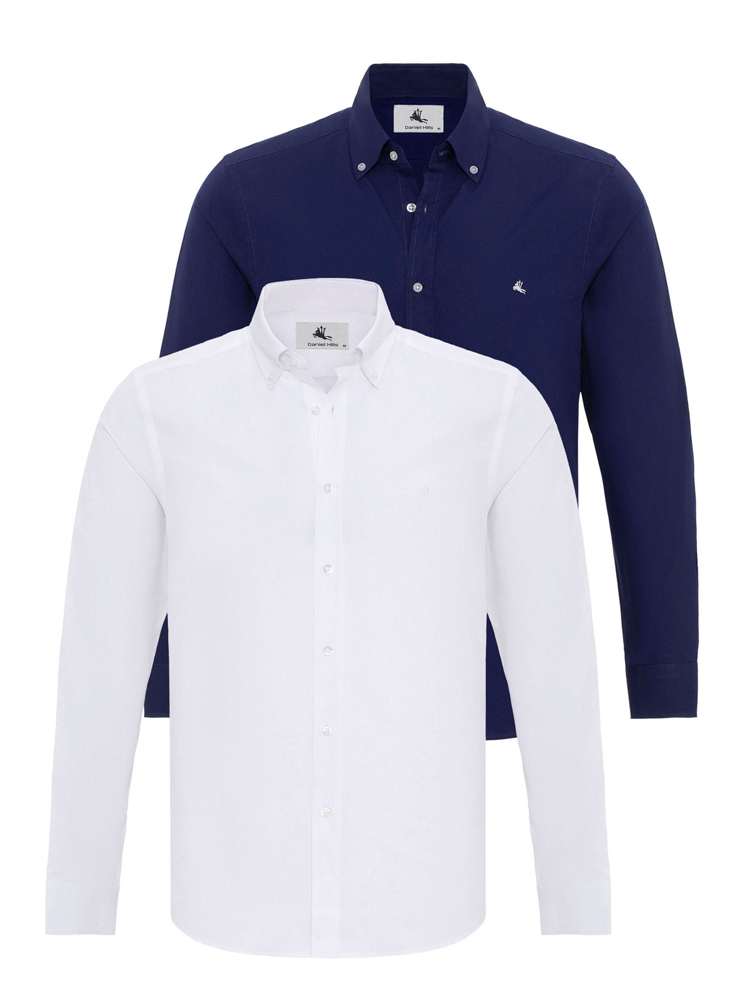 Daniel Hills Button Up Shirt in Blue: front