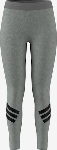 Skinny Pantaloni sportivi 'Future Icons' di ADIDAS SPORTSWEAR in grigio: frontale