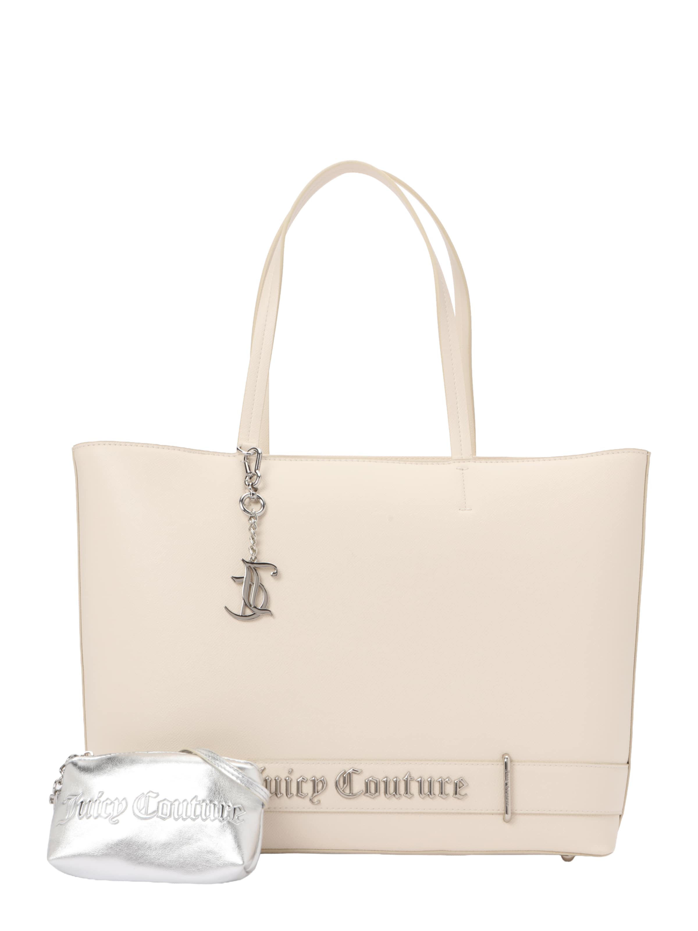 Juicy Couture Schultertasche in Beige: Vorderseite