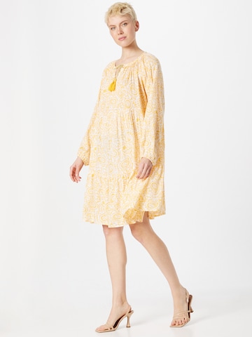 Robe 'Luna' Zwillingsherz en jaune : devant