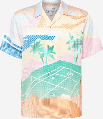 Sergio Tacchini Regular fit Ing 'RIVIERA' - zöld: elől