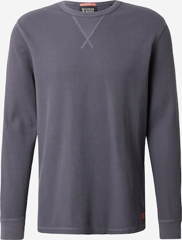 SCOTCH & SODA Tričko - Sivá: predná strana