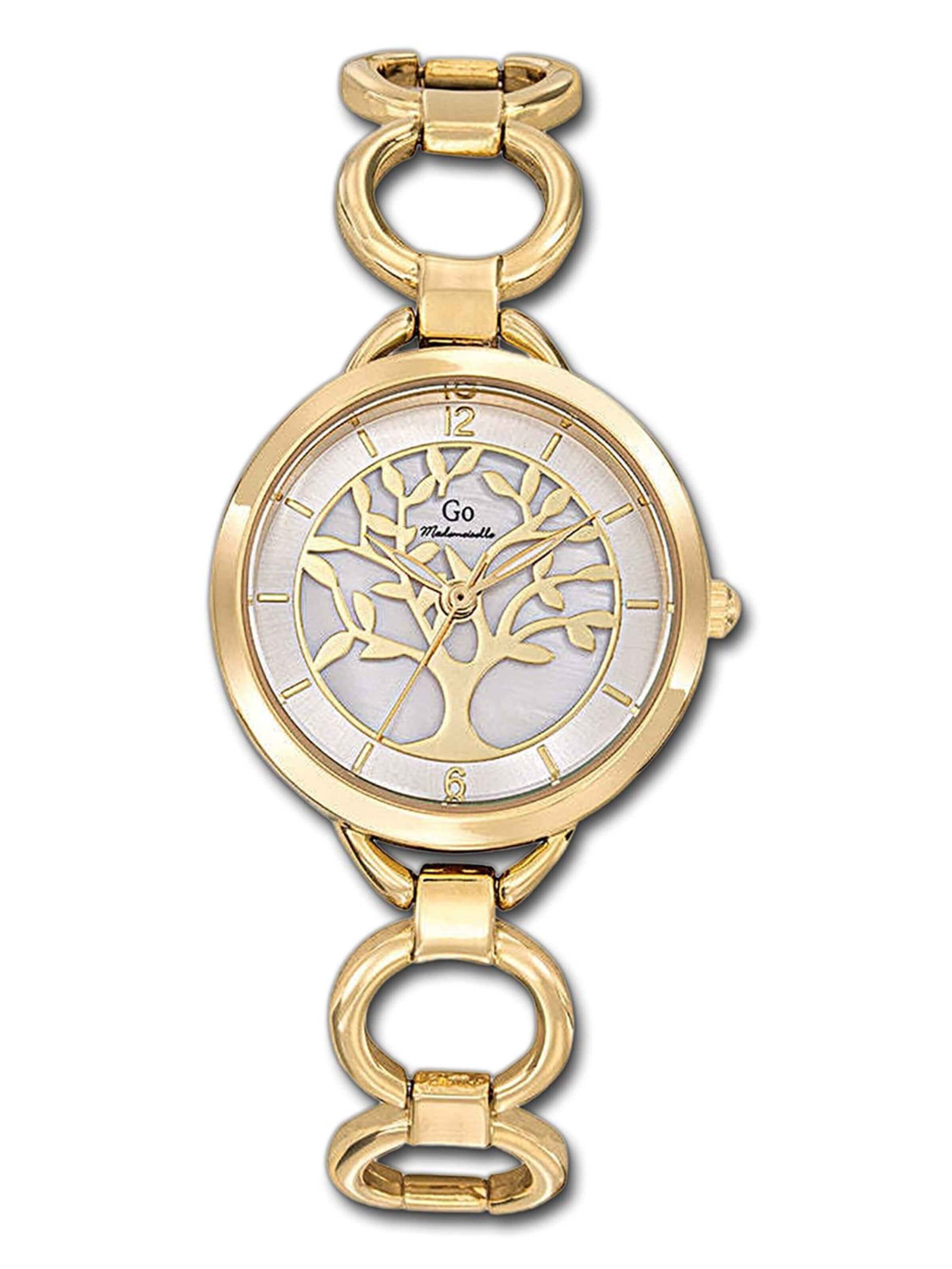 GO GirlOnly Analog Watch in Gold: front