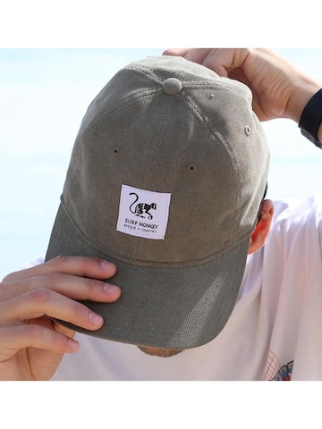 Surf Monkey - Gorra deportiva en verde: frente