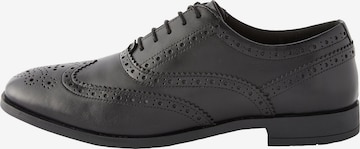 Next Šnurovacie topánky - Čierna: predná strana