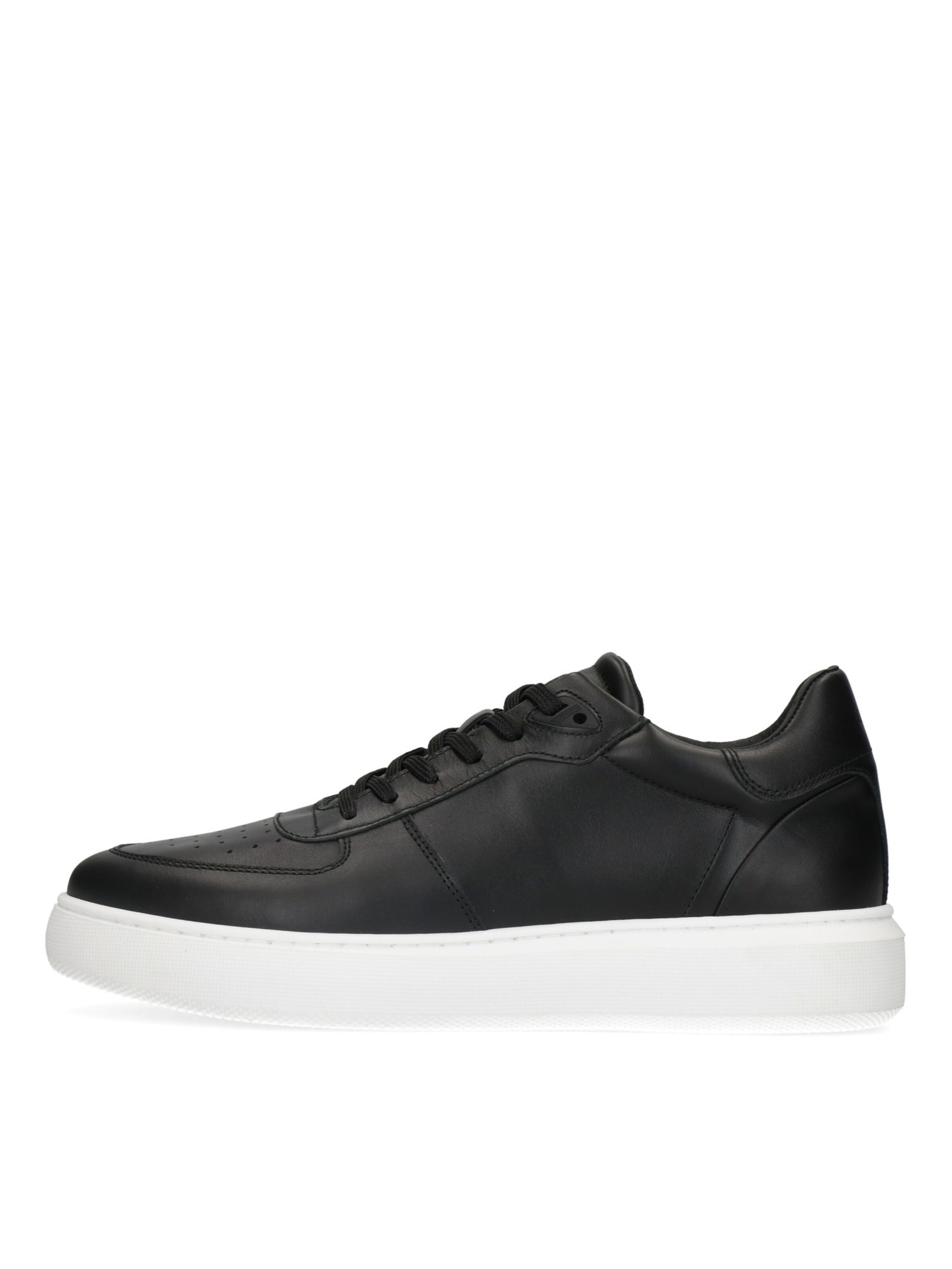 MANFIELD Sneakers in Black: front